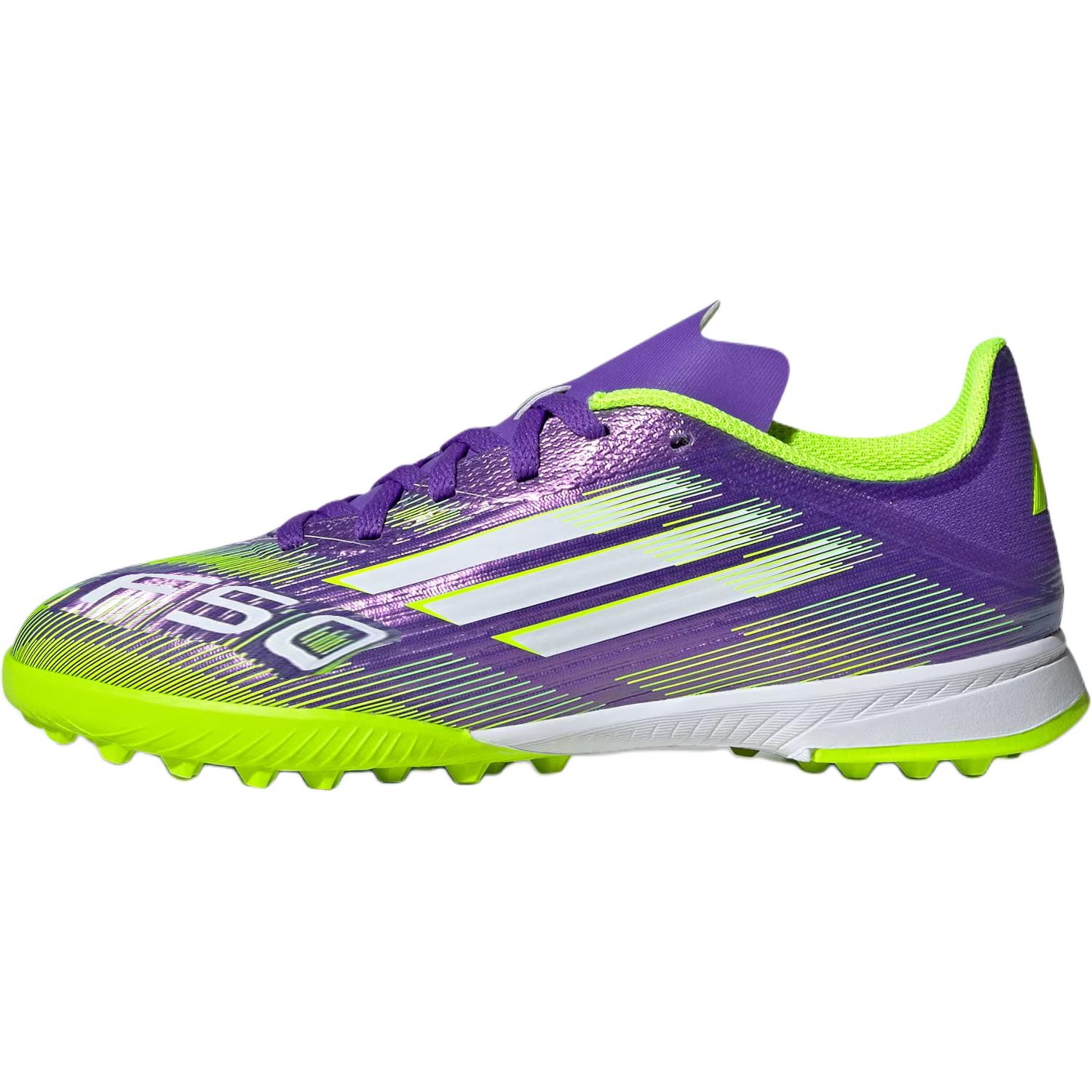

Детские футбольные бутсы F50 League Low Top Adidas, фиолетовый/белый