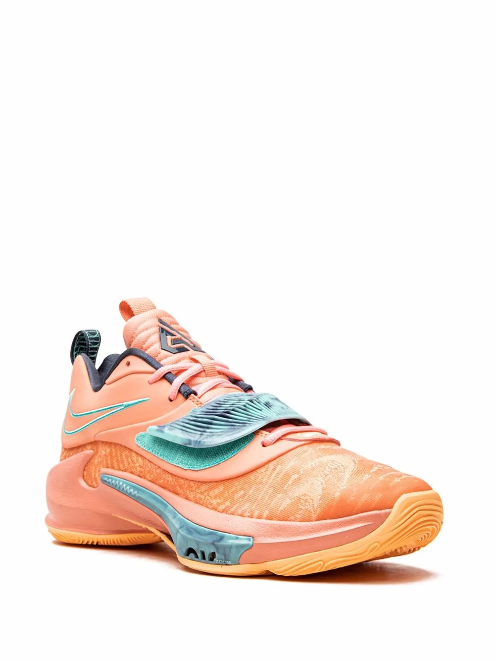 Кроссовки Zoom Freak 3 Nike, оранжевый — фото 2