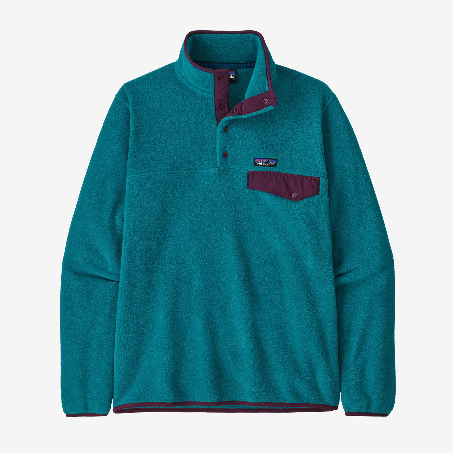 

Мужской легкий флисовый пуловер Synchilla Snap-T Patagonia, цвет Belay Blue