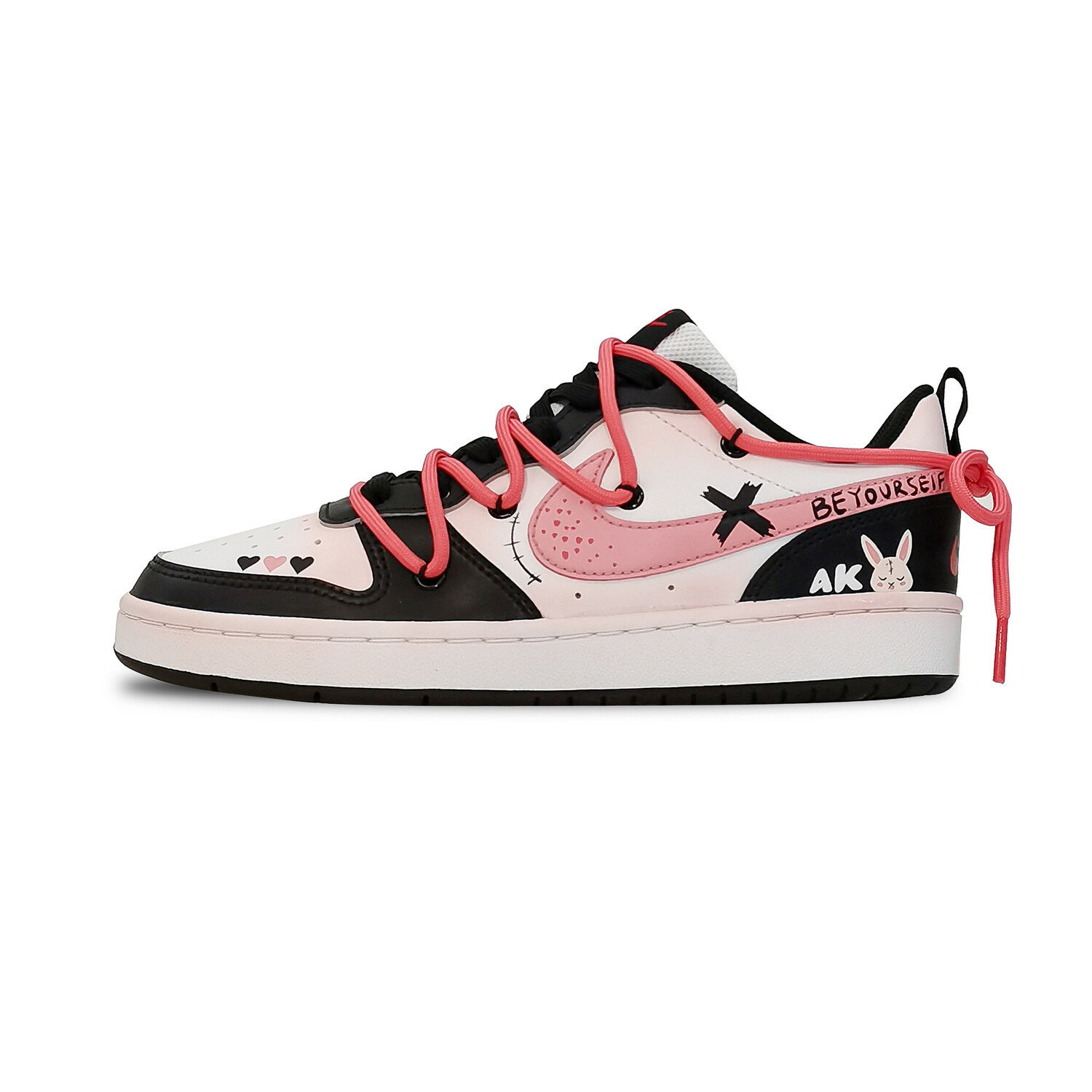 

Кроссовки Nike Court Borough 2 Skateboard Shoes Women's Low-Top Pink