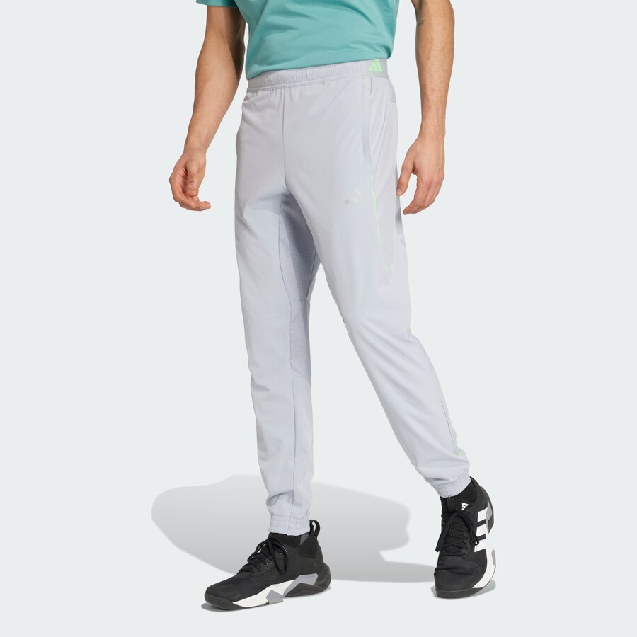 Зауженные спортивные брюки ADIDAS PERFORMANCE Tech Apparel, серый — фото 2