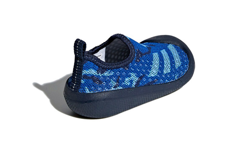 Кроссовки adidas Claumb I Toddler Shoes TD Low-top Blue/Black — фото 4