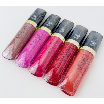 

Набор из 5 косметических средств Velvet Lip Cream - пять разных цветов Bonita