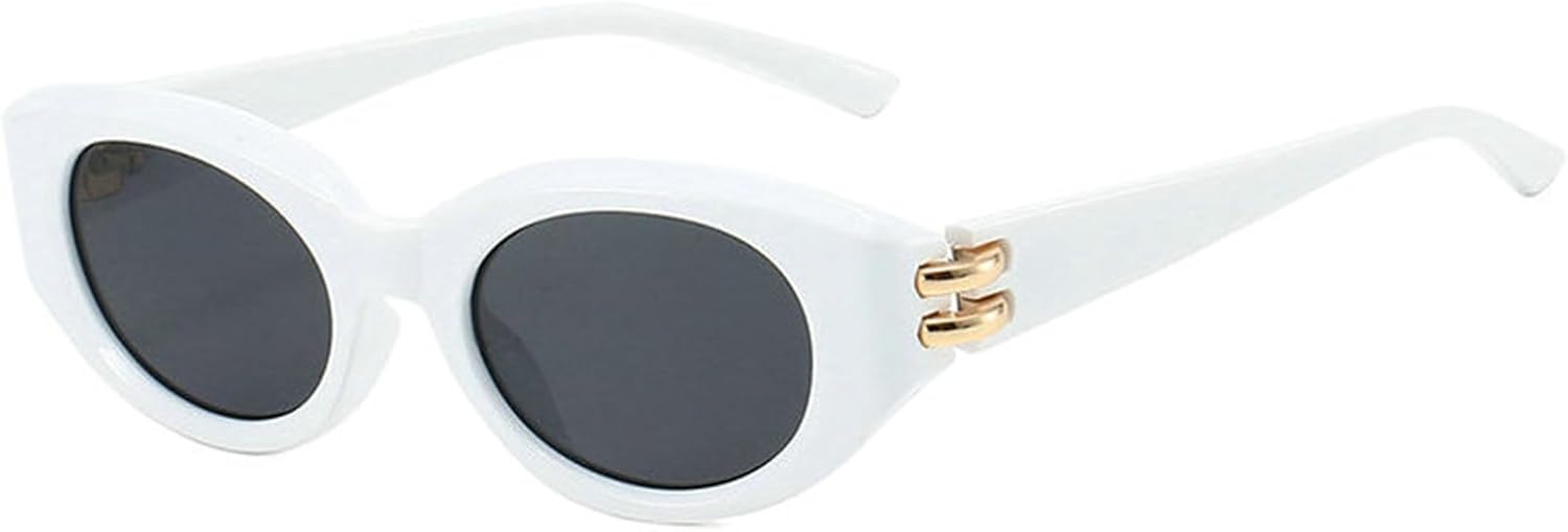 

Солнцезащитные очки Willochra в стиле панк «кошачий глаз» для женщин и мужчин, 2025 год, роскошные винтажные изящные солнцезащитные очки для женщин, Y2K, овальные очки, защита от УФ-излучения UV400, C7