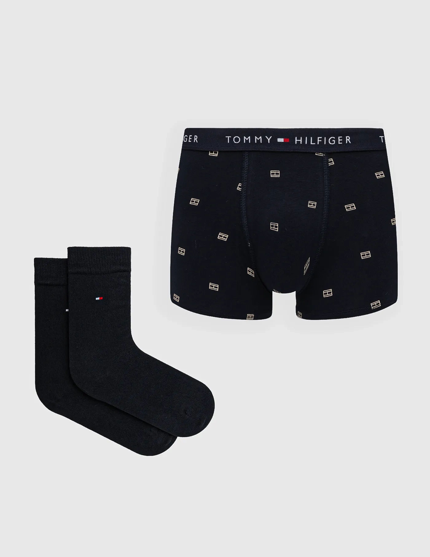 

Боксеры и носки Tommy Hilfiger, темно-синий