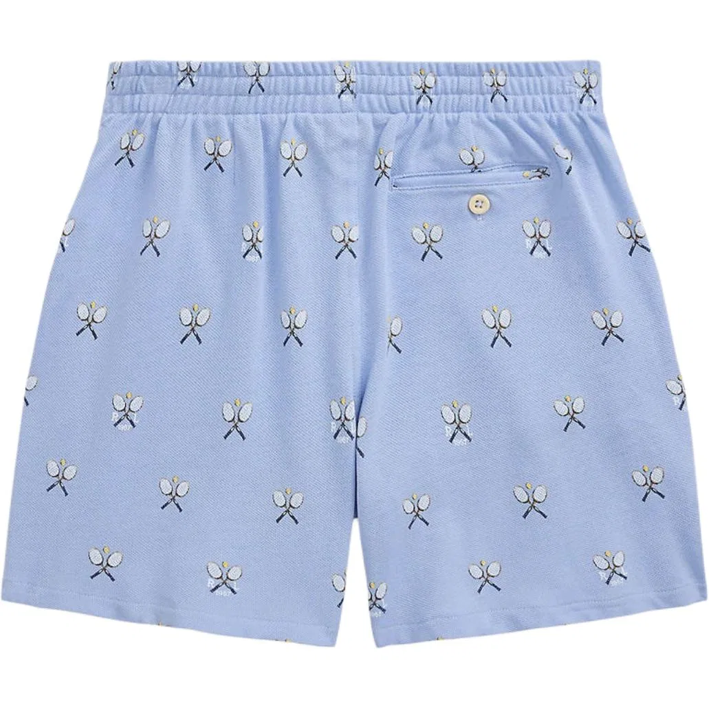 Шорты хлопковые Polo Ralph Lauren Kids Blue — фото 3