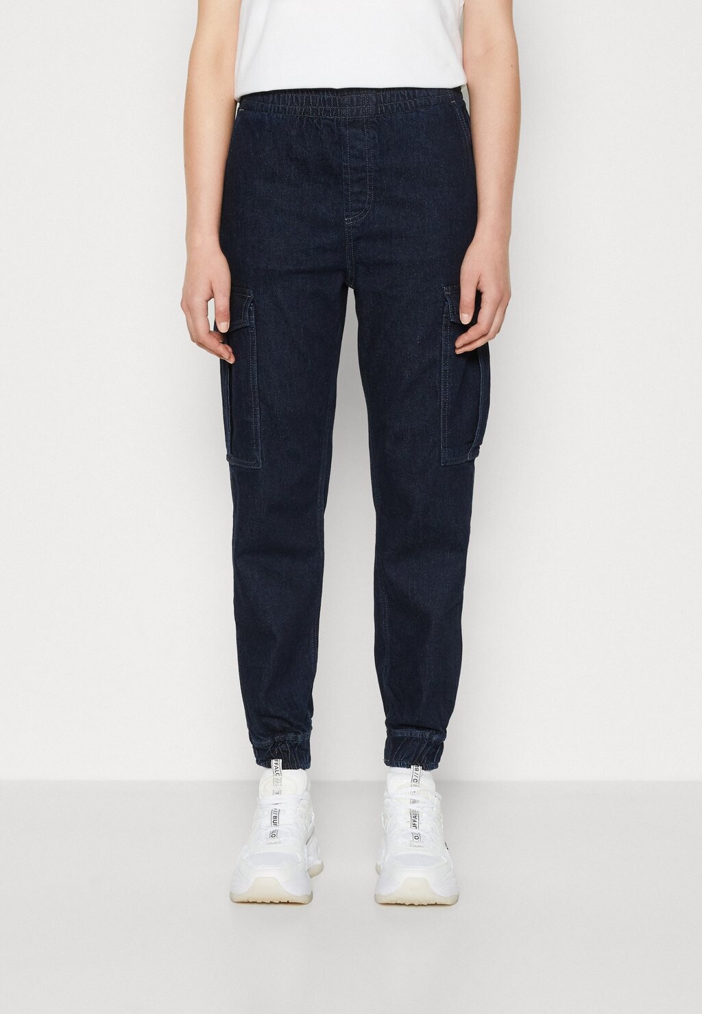 

Джинсы Baggy Onlrouge Cargo ONLY, цвет dark blue denim