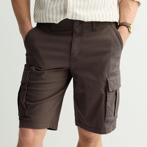 

Мужские повседневные шорты-карго Flexwear 12 дюймов из рипстопа Sonoma Goods For Life, цвет berkley brown