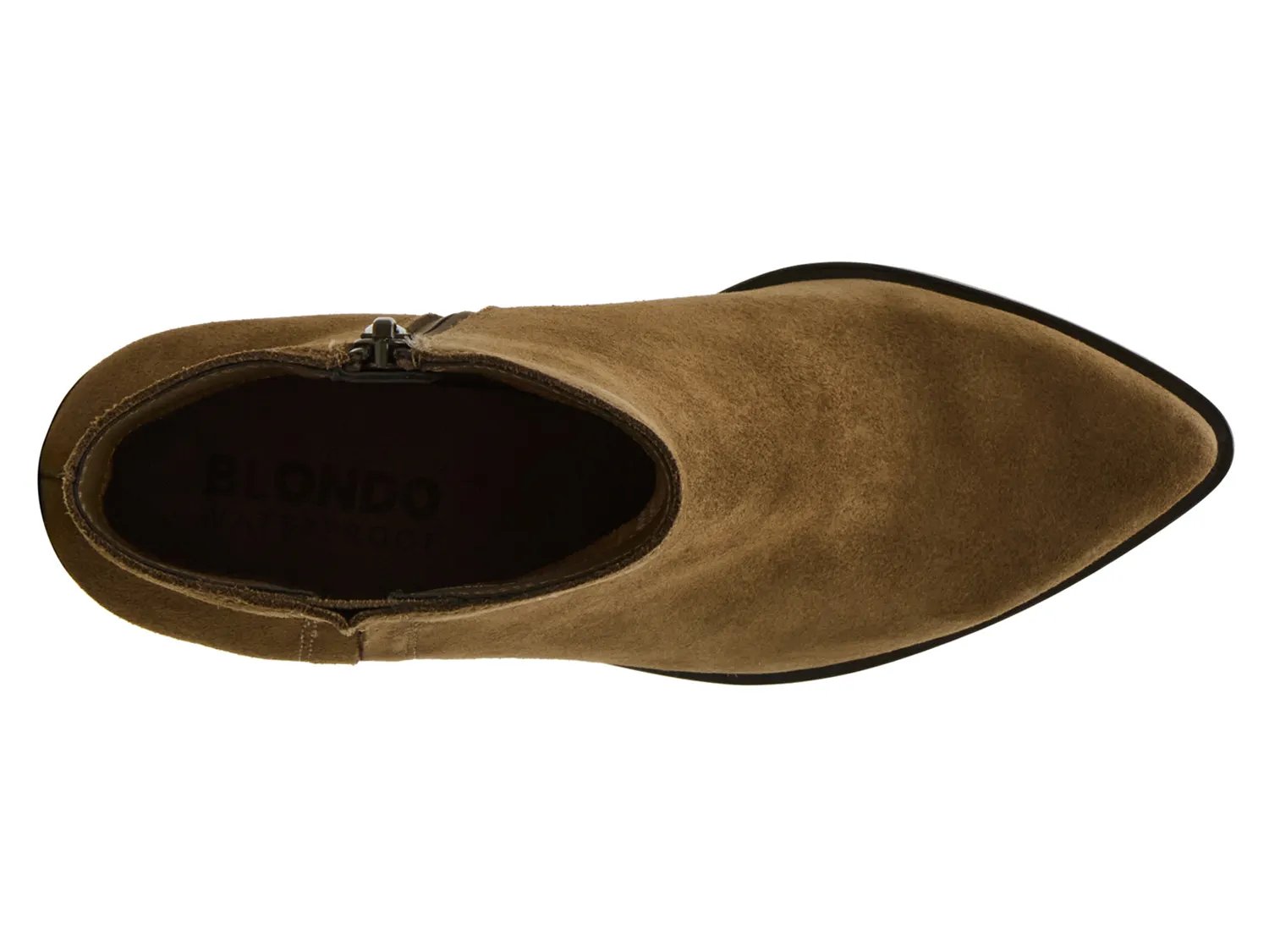 Ботинки Blondo Brenna Waterproof Bootie, Taupe Suede — фото 4