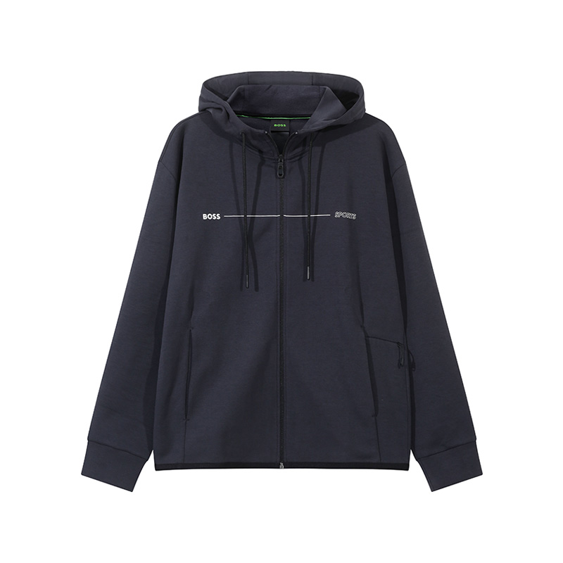 

HUGO BOSS Худи с логотипом, Dark Blue