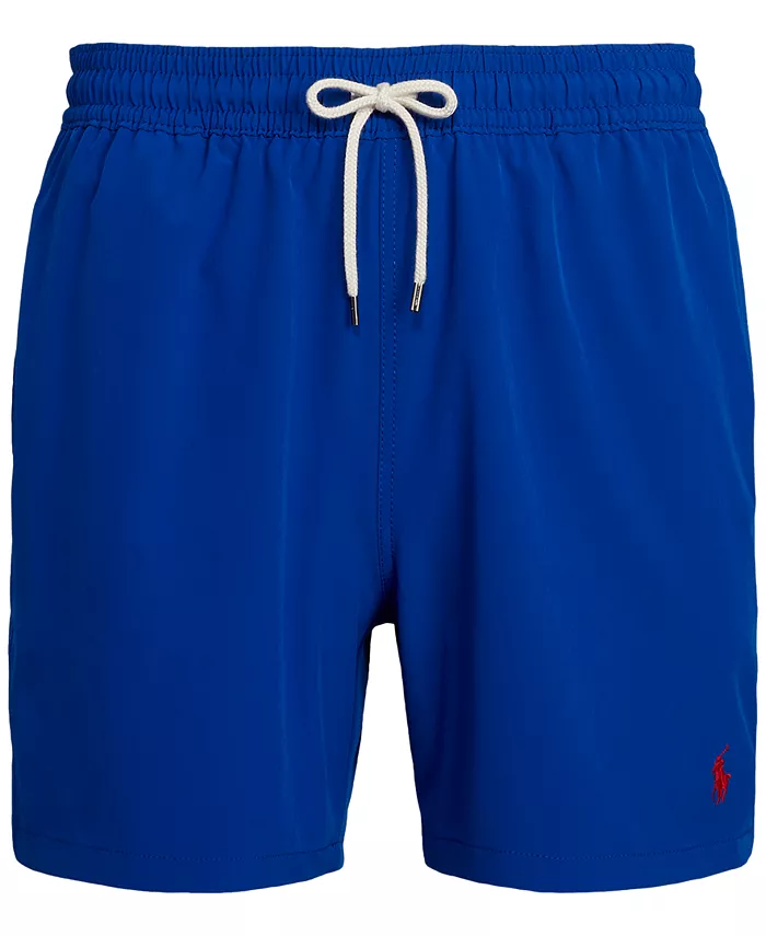Мужские плавки Traveler Classic длиной 14,5 см Polo Ralph Lauren, синий — фото 3
