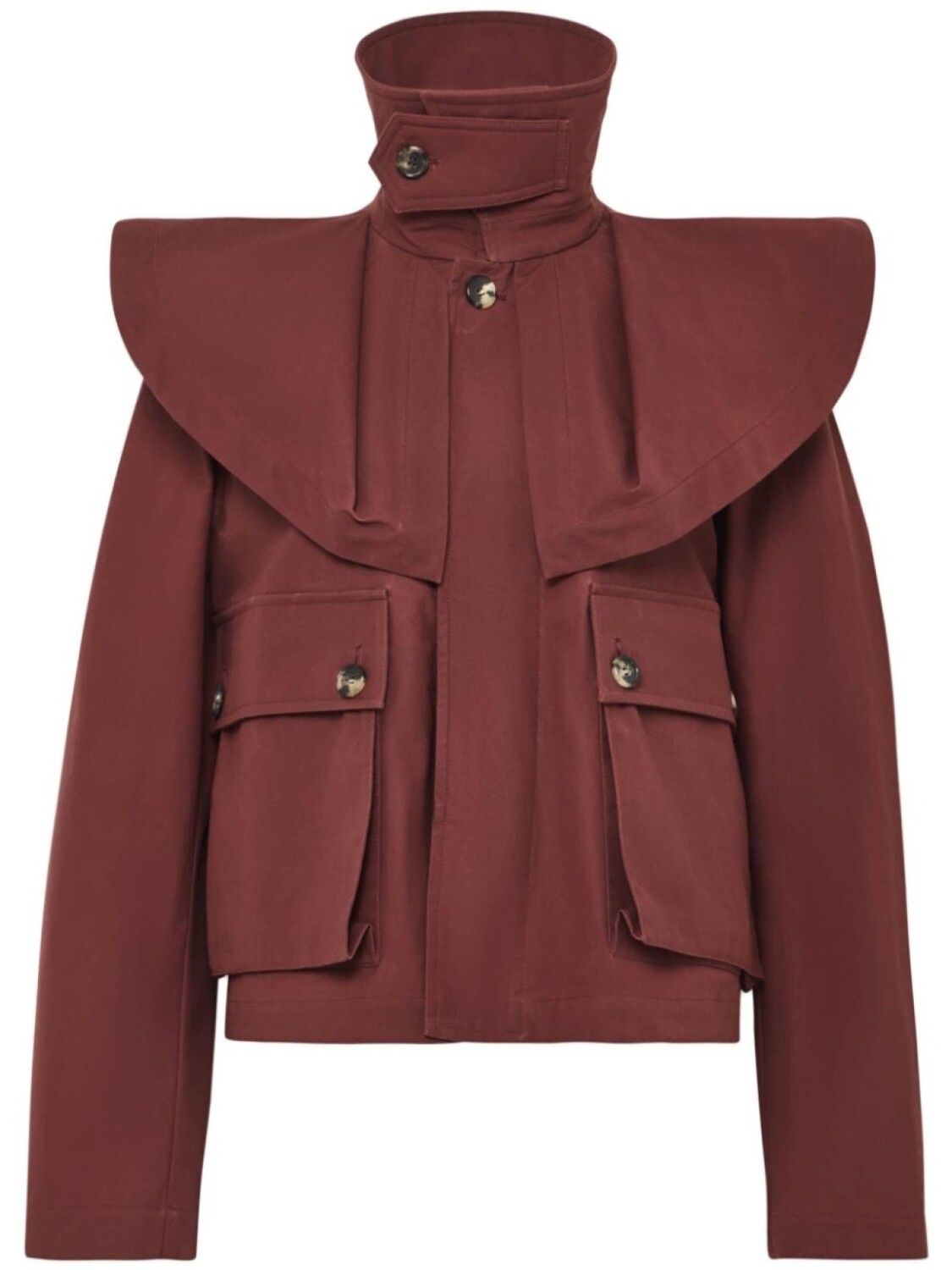 

Куртка с оборками JW Anderson, красный
