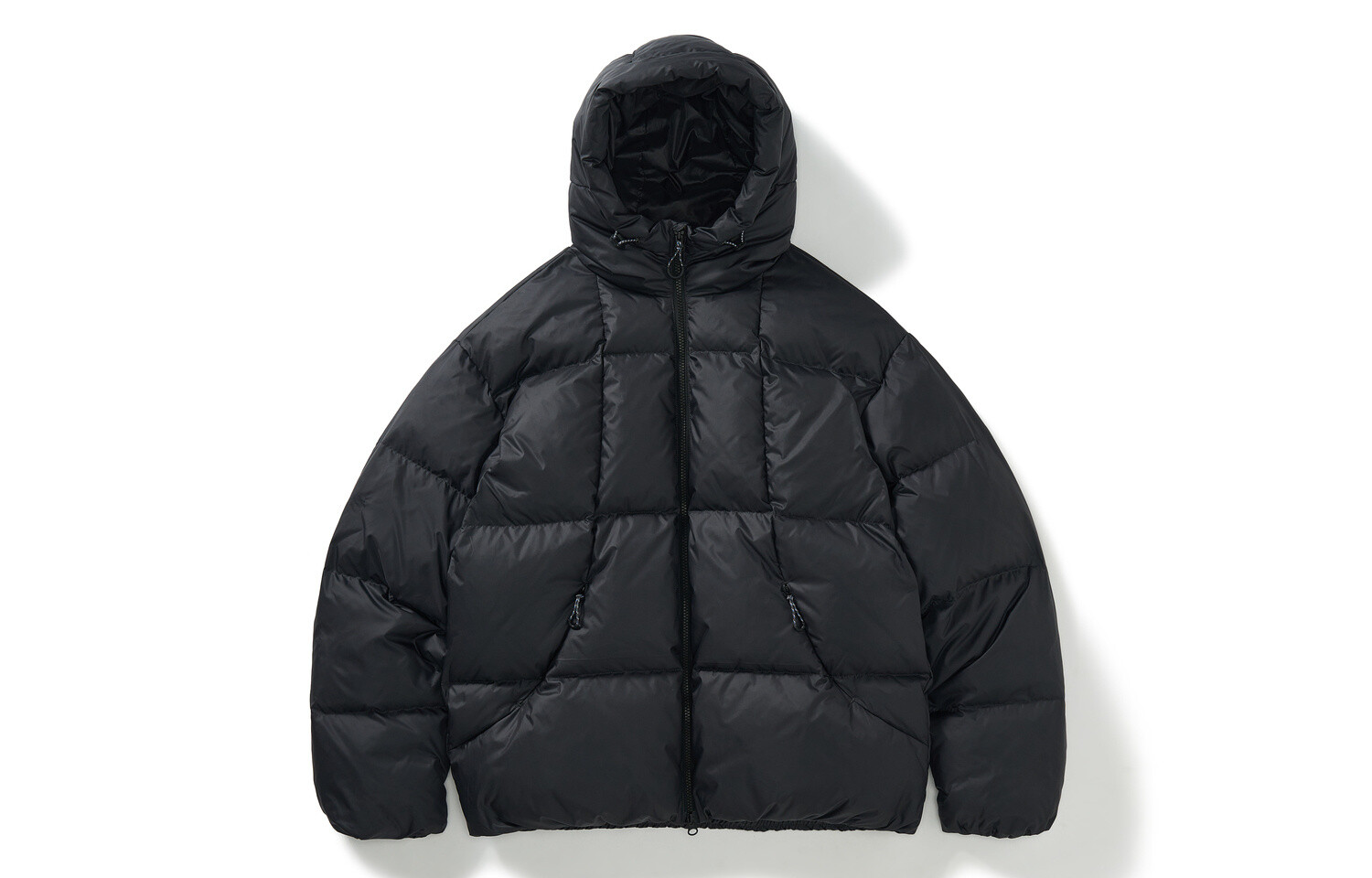 

Пуховик унисекс 714Street, цвет Black Gray