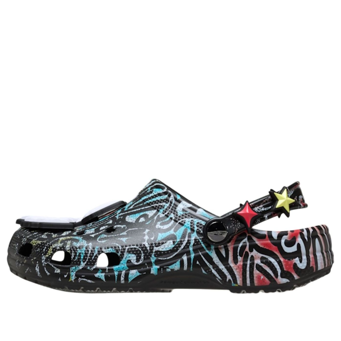 

Crocs x Slawn Classic Clog 'Black Multicolor'