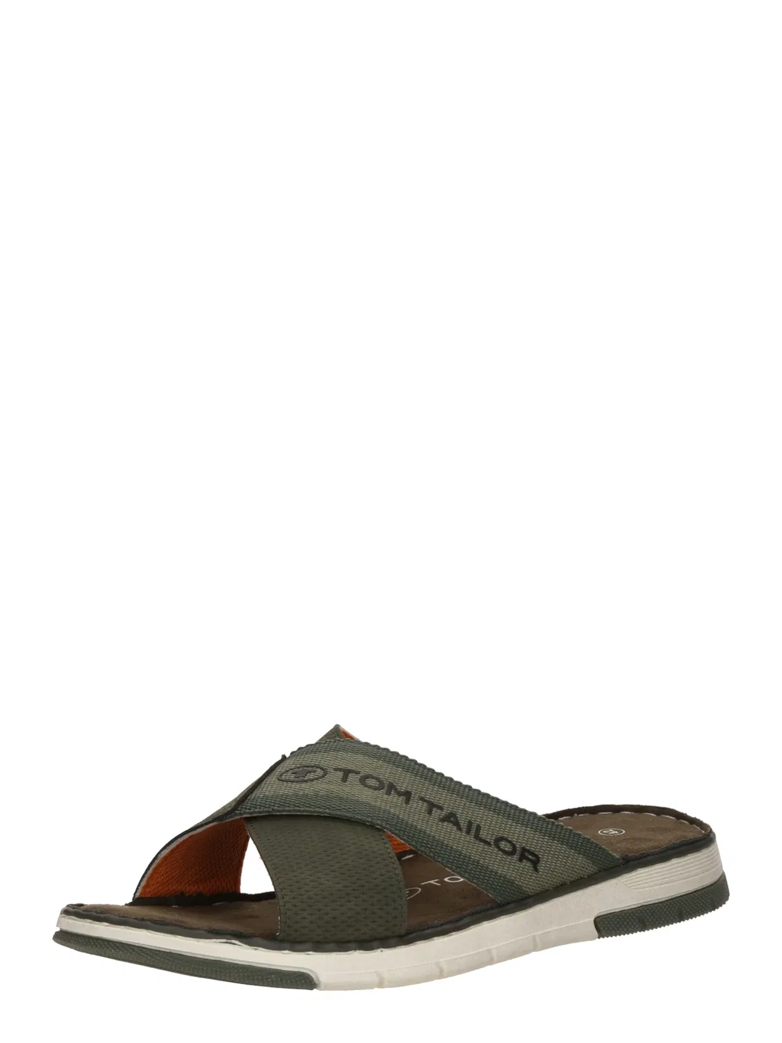 Мюли Tom Tailor, Olive/Dark Green