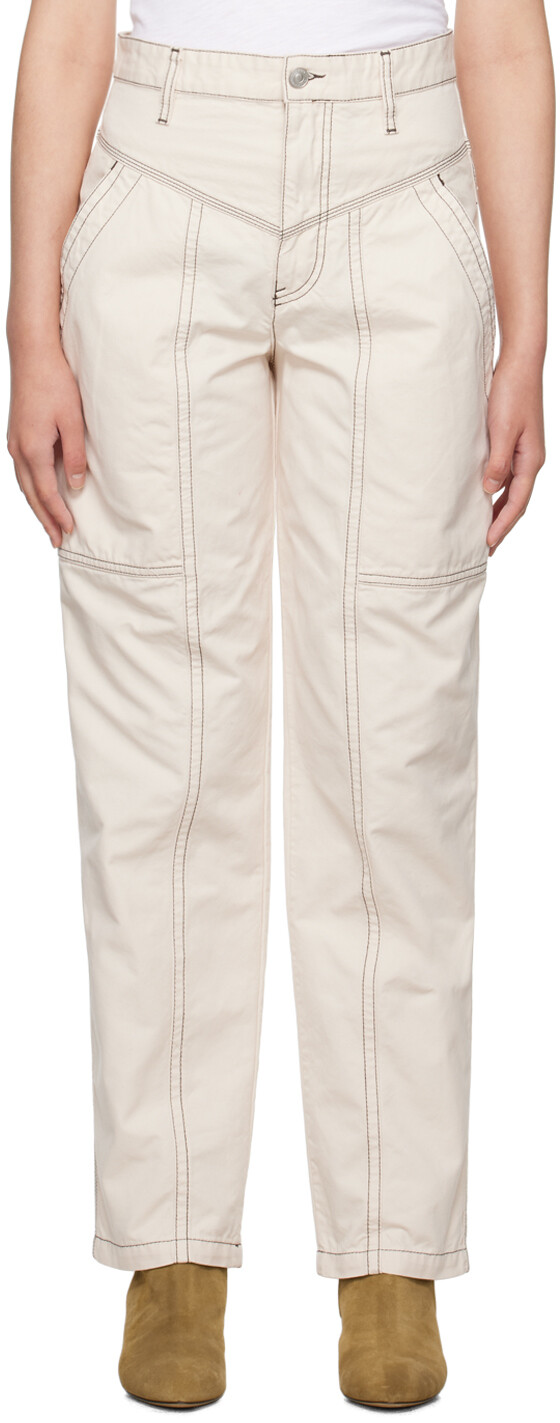 

Белоснежные брюки Denzel Isabel Marant Etoile