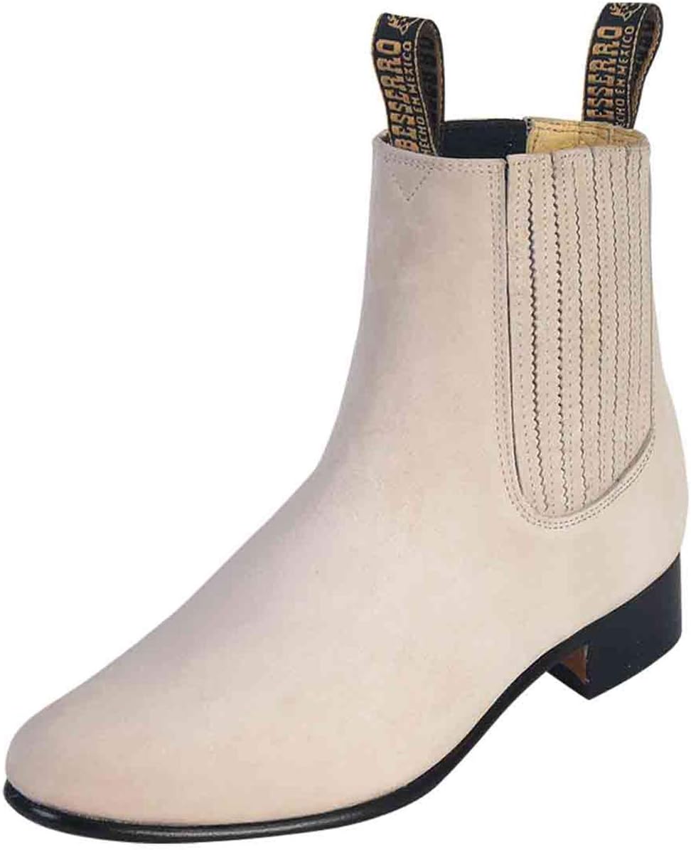 

Мужские ботинки El Besserro Botin Charro из настоящей нубуковой кожи, кость Generic, initial