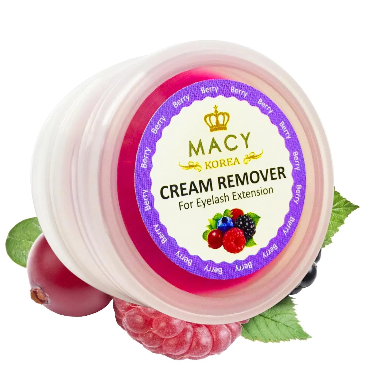 Крем для лица Macy Co. Ltd. Korea — Ремувер для наращенных ресниц P-Beauty , аромат Berry , 15 г