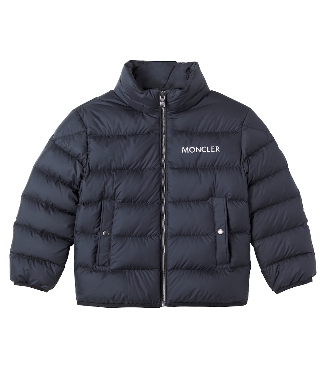

Барбадосская стёганая пуховая куртка Moncler Enfant, черный