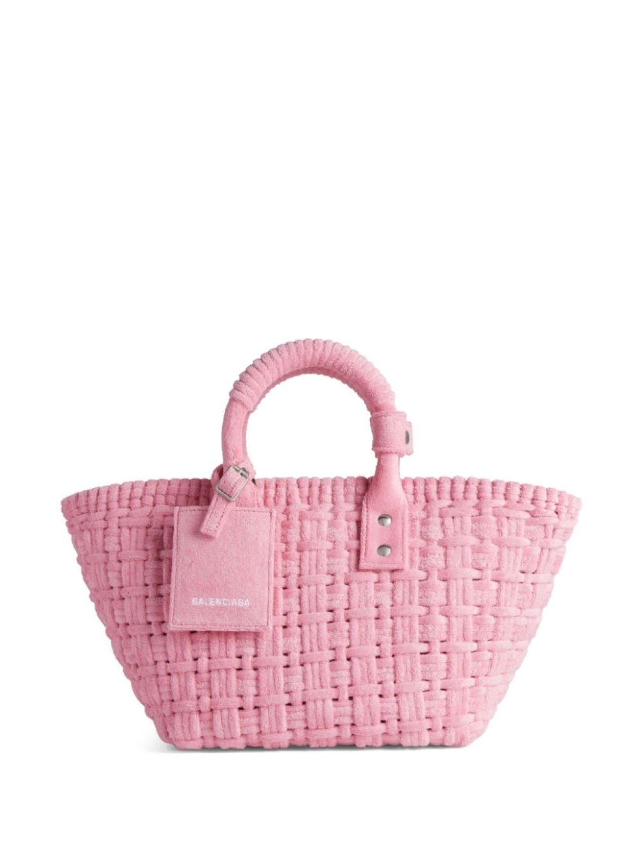 

Сумка-тоут Balenciaga Bistro XS Basket, розовый