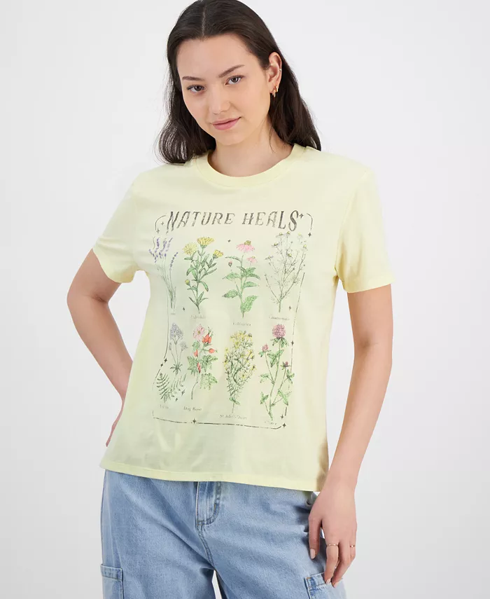 

Футболка Nature Heals Flower для подростков Love Tribe, мультиколор