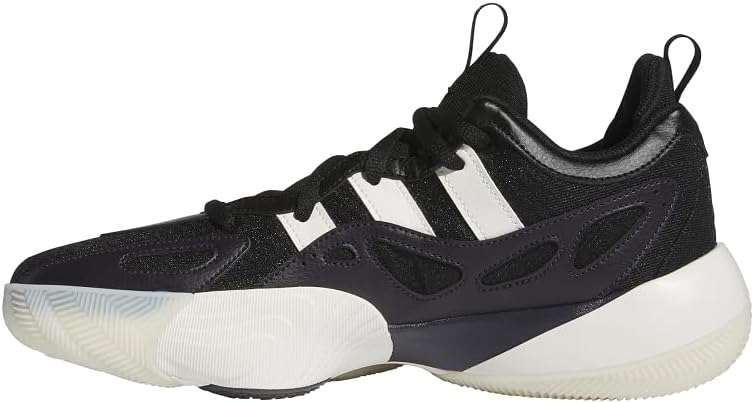 Кроссовки Adidas Unisex Trae Young Unlimited 2 Low, белый/черный — фото 4