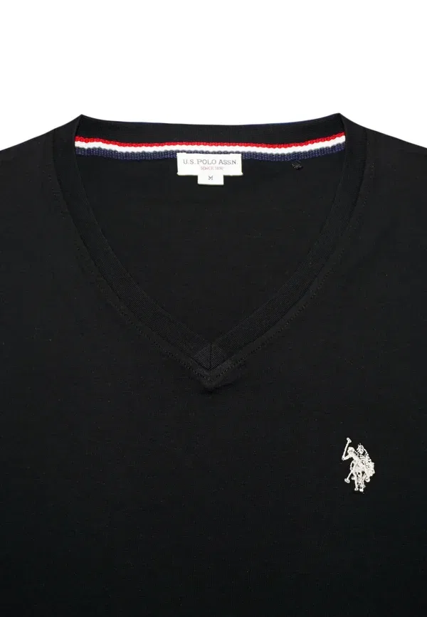 Футболка с коротким рукавом 5-pack basic U.S. Polo Assn., разноцветная — фото 4