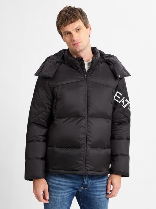 

Стеганая куртка Ea7 Emporio Armani, черный