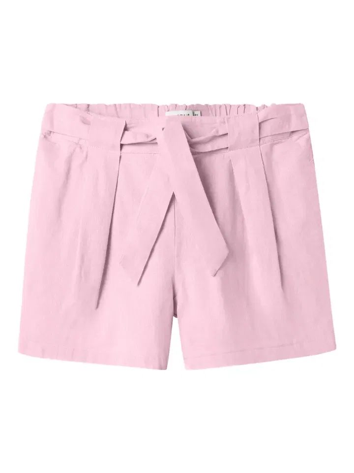Шорты с льняным составом Name it, розовый