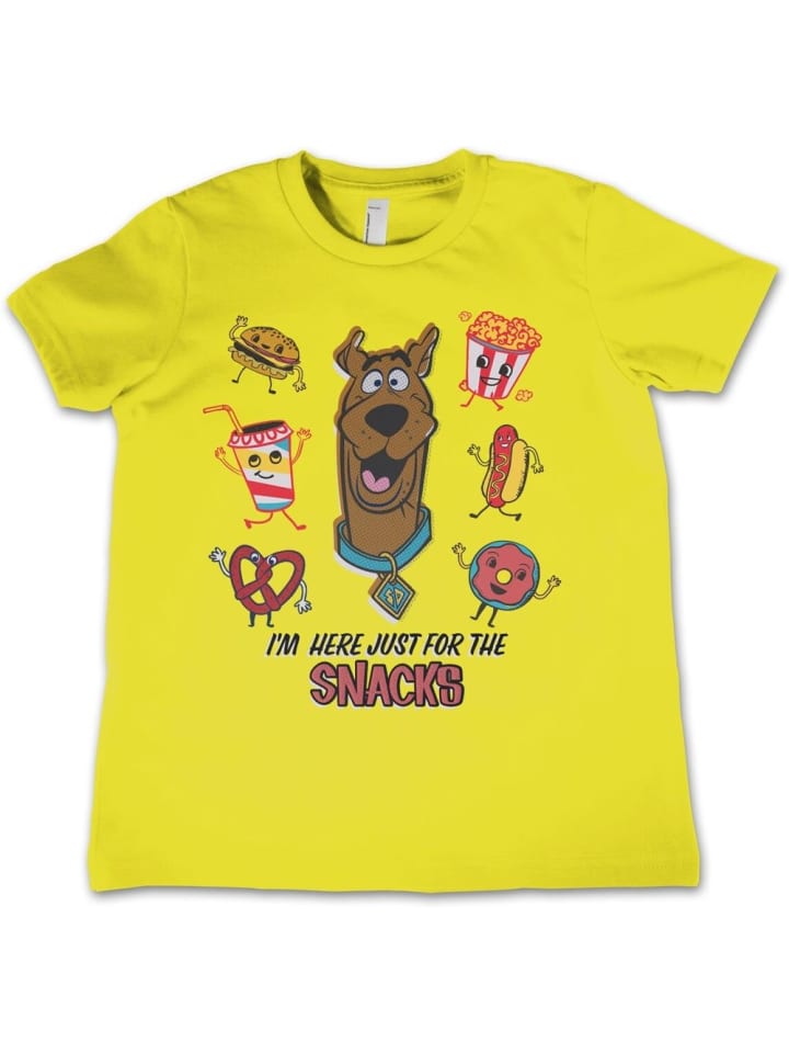 

Футболка Я здесь только ради перекуса, детская желтого цвета Scooby Doo, Желтый, Футболка Я здесь только ради перекуса, детская желтого цвета Scooby Doo