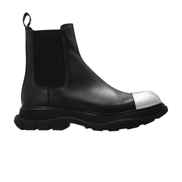

Кроссовки Alexander McQueen Alexander McQueen Tread Slick Boot 'Black Silver', черный