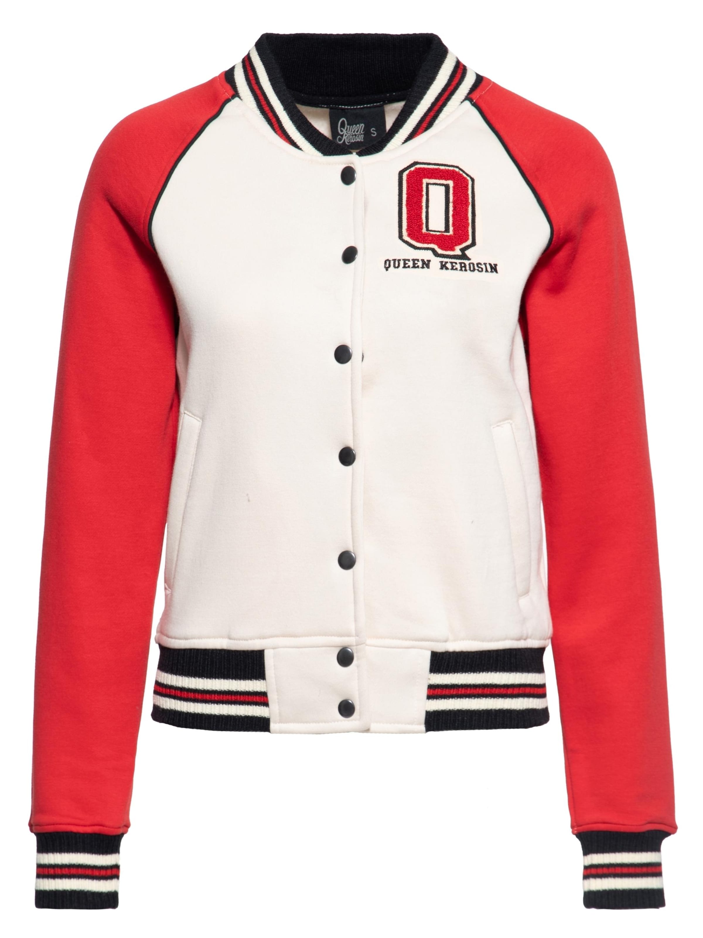 

Queen Kerosin Куртка межсезонная 'Q' в красном цвете