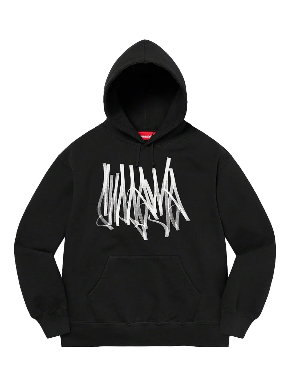 

Худи с графическим принтом "Tag" Supreme, черный