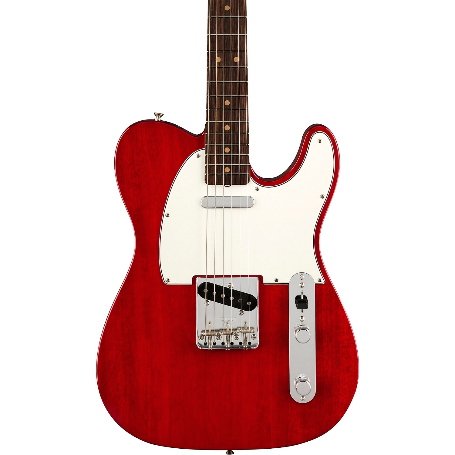 

Электрогитара Fender American Vintage II 1963 Telecaster прозрачная малиновая
