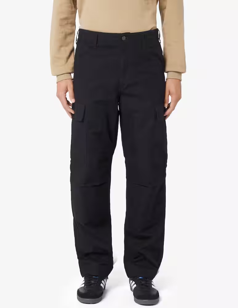 

Брюки-карго стандартного кроя Carhartt WIP, черный