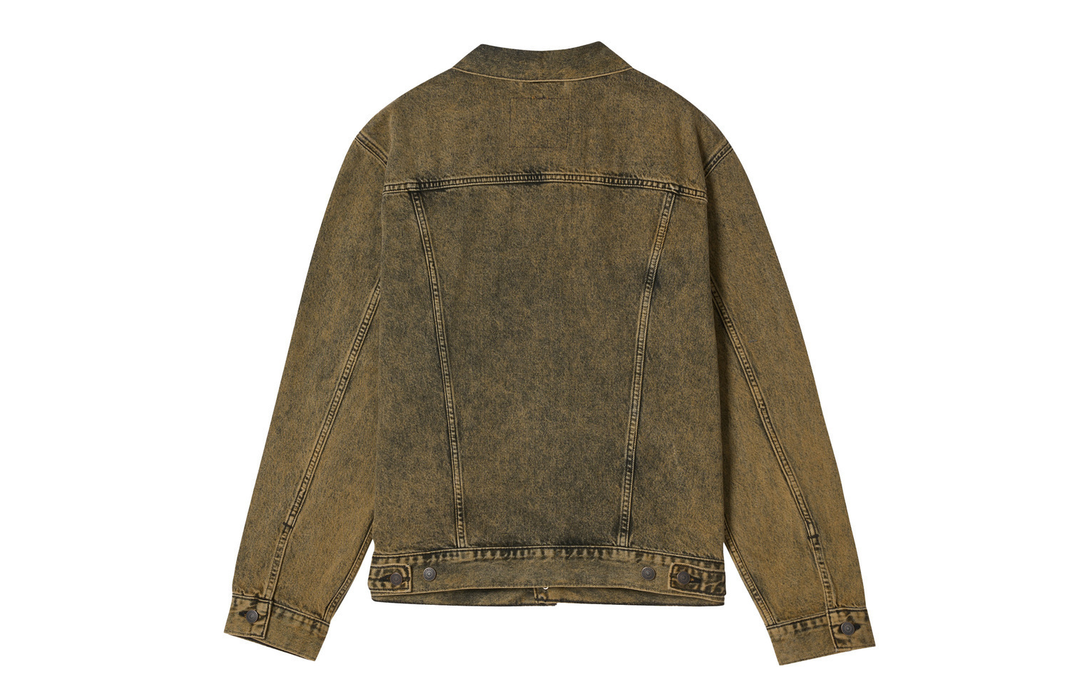 Куртка унисекс Винтаж Кофейный Лацкан Умеренный Другие Levis, vintage коричневый — фото 3