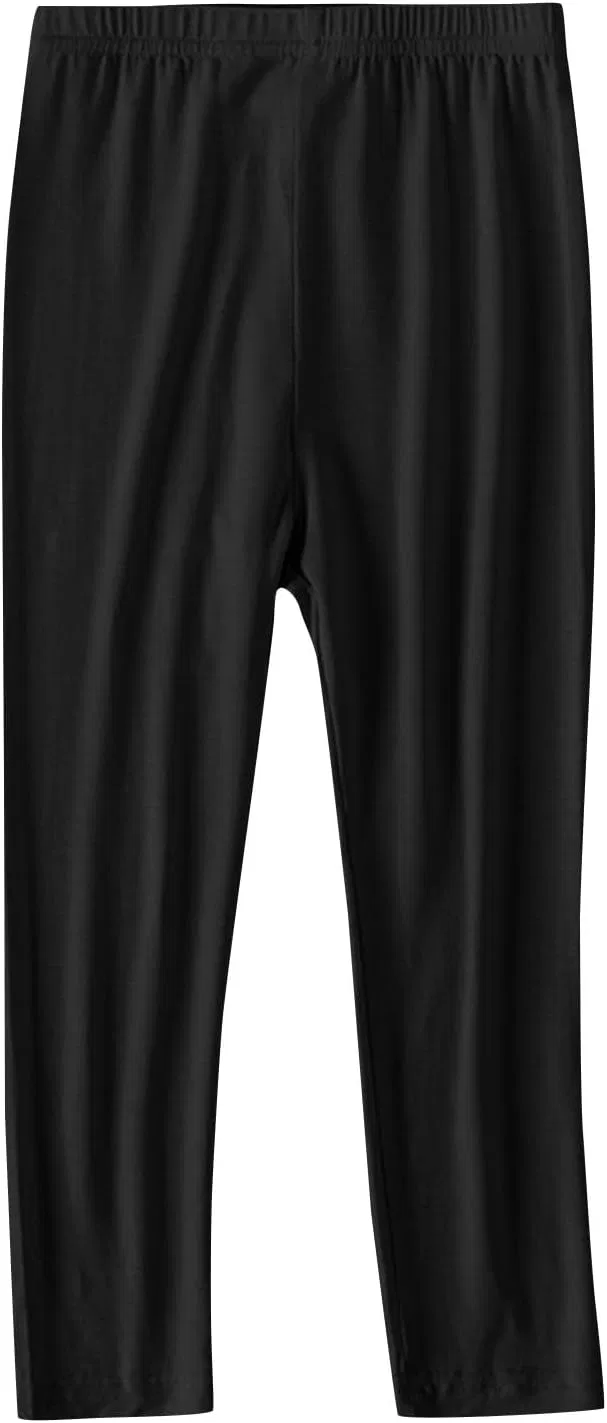 Леггинсы детские для танцев, бега, йоги OSFVNOXV A01 black