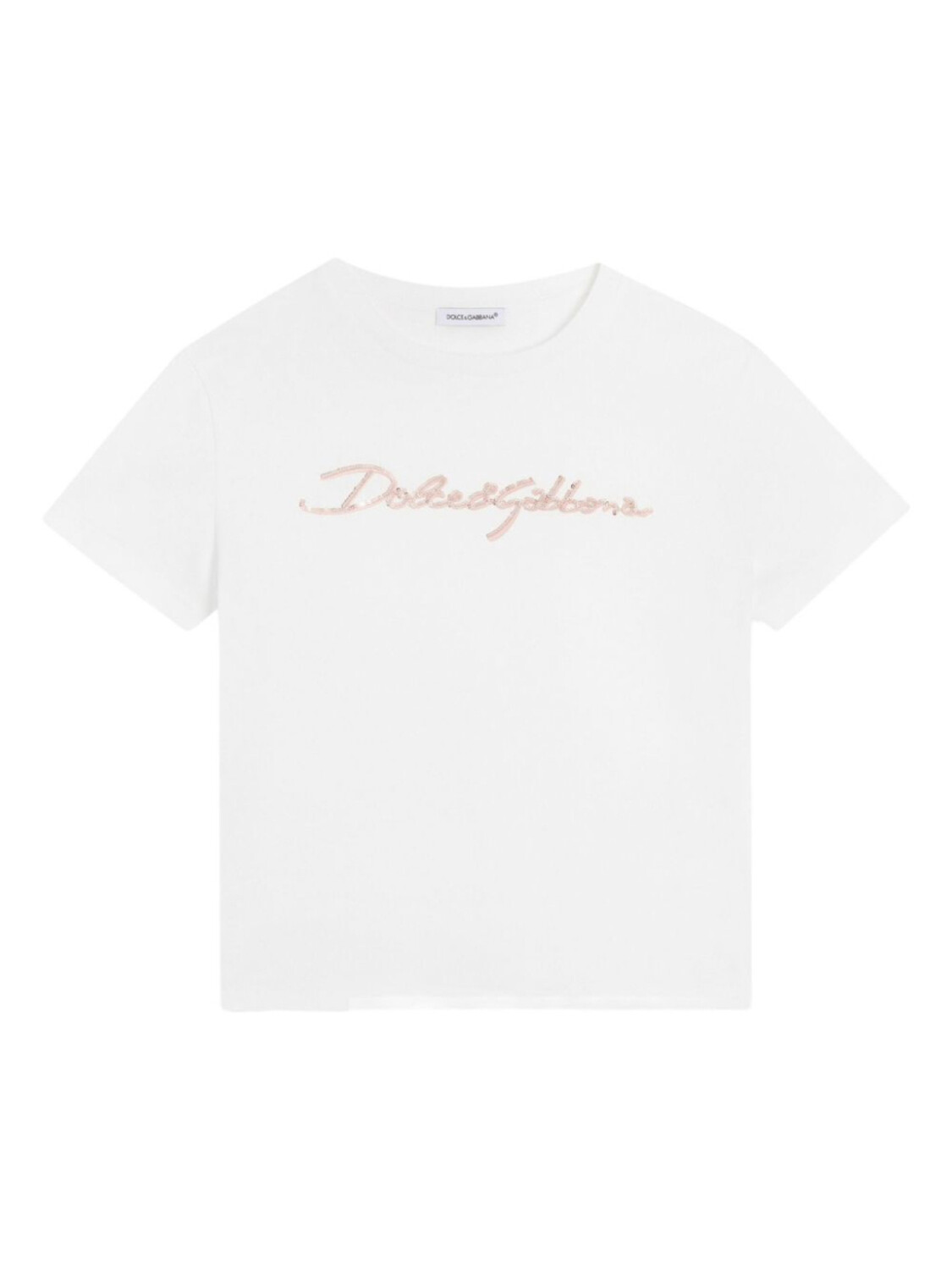 

Dolce & Gabbana Kids футболка с логотипом, белый