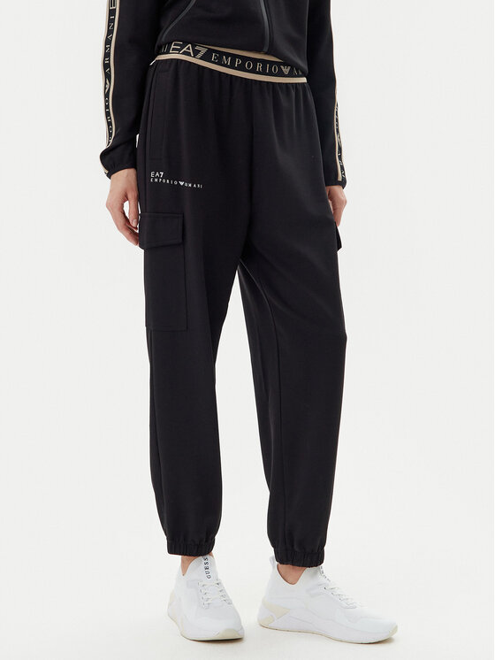 

Свободные спортивные штаны 7W000282 AF12501 UC001 Ea7 Emporio Armani, черный