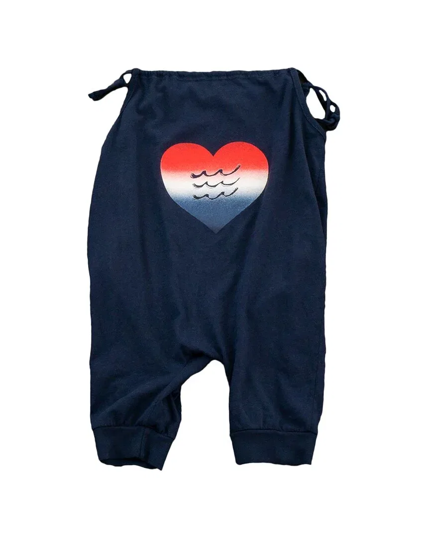 Sol Angeles Americana Corazon Romper, синий