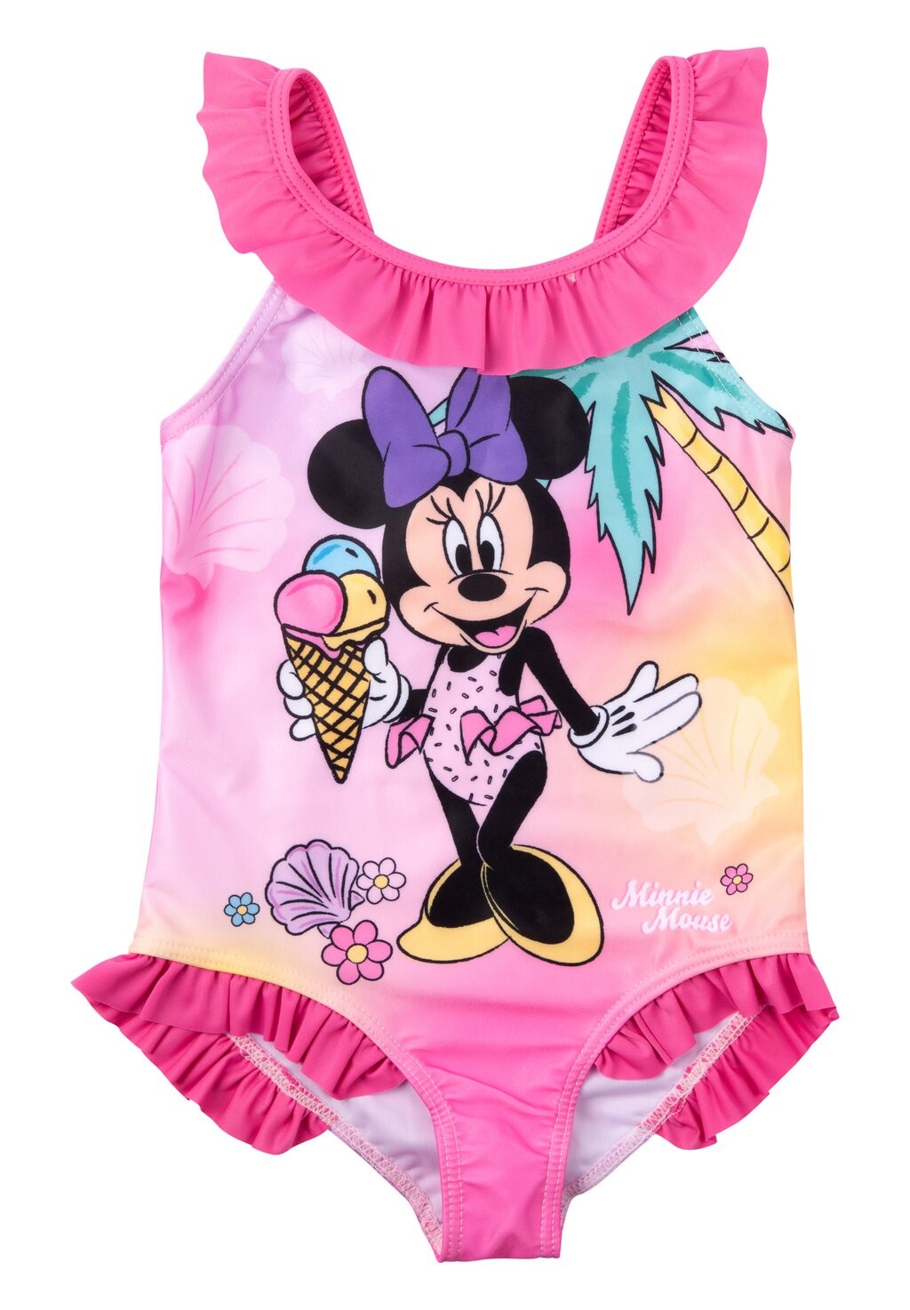 

Купальный костюм MINNIE MOUSE MIT RÜSCHEN Disney, фуксия