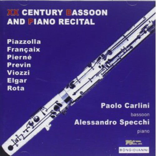 

CD диск Pierne / Carlini / Specchi: Concertpiece Op 35 for Bassoon & Piano