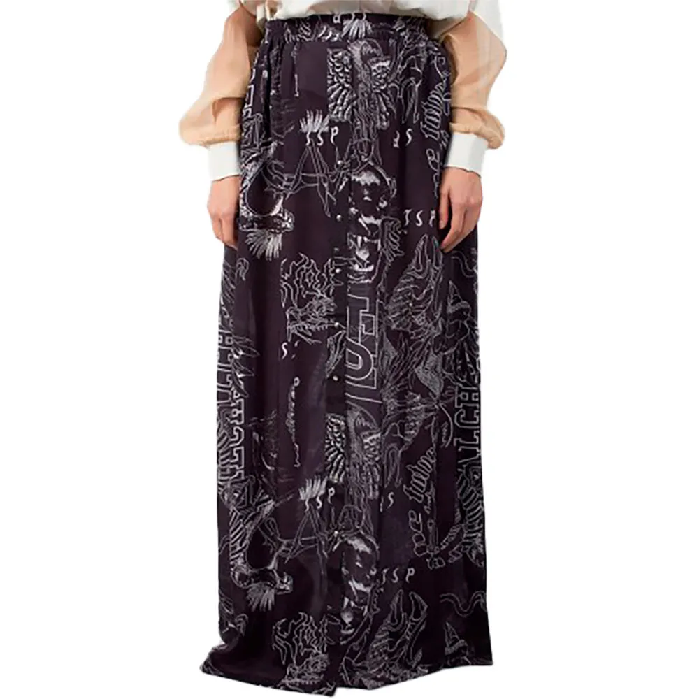 

Юбка Diesel 00S9XX0PAVT long skirt, черный