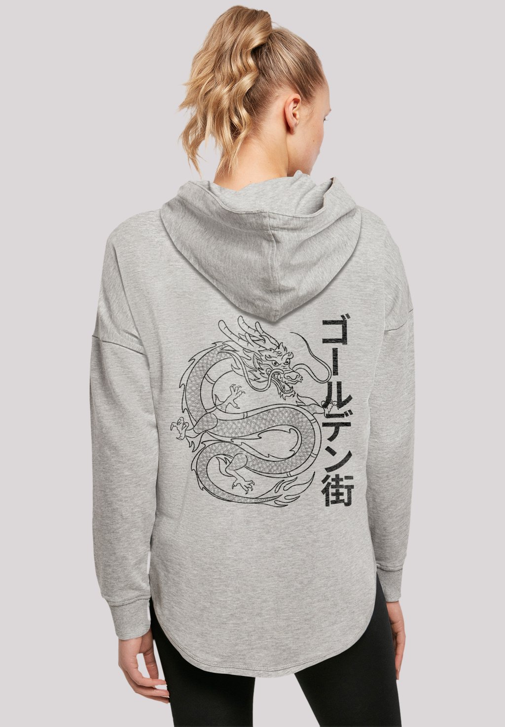 

Толстовка DRACHE GAI - Hoodie F4NT4STIC, серый