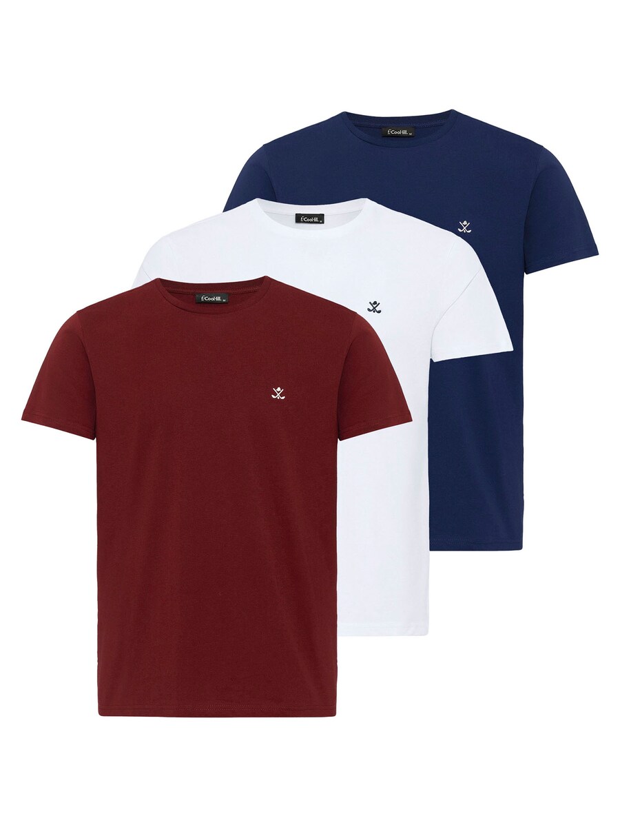 

Рубашка Cool Hill, цвет Navy/Bordeaux/White