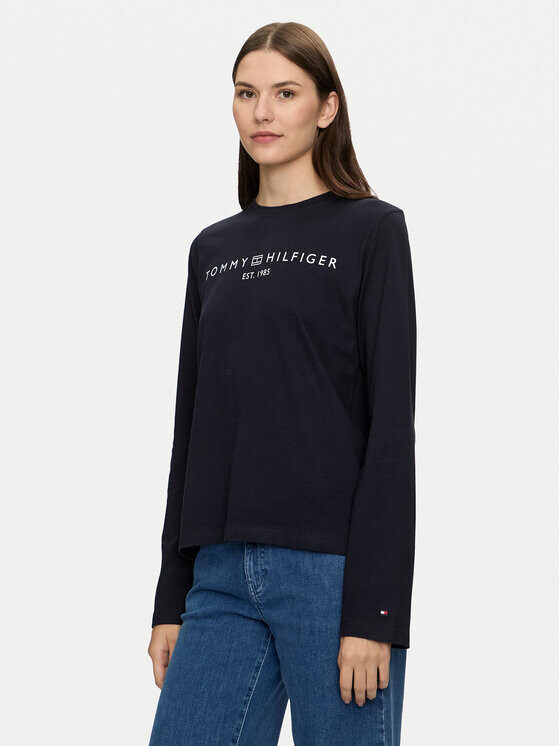 

Блузка стандартного кроя Tommy Hilfiger, синий