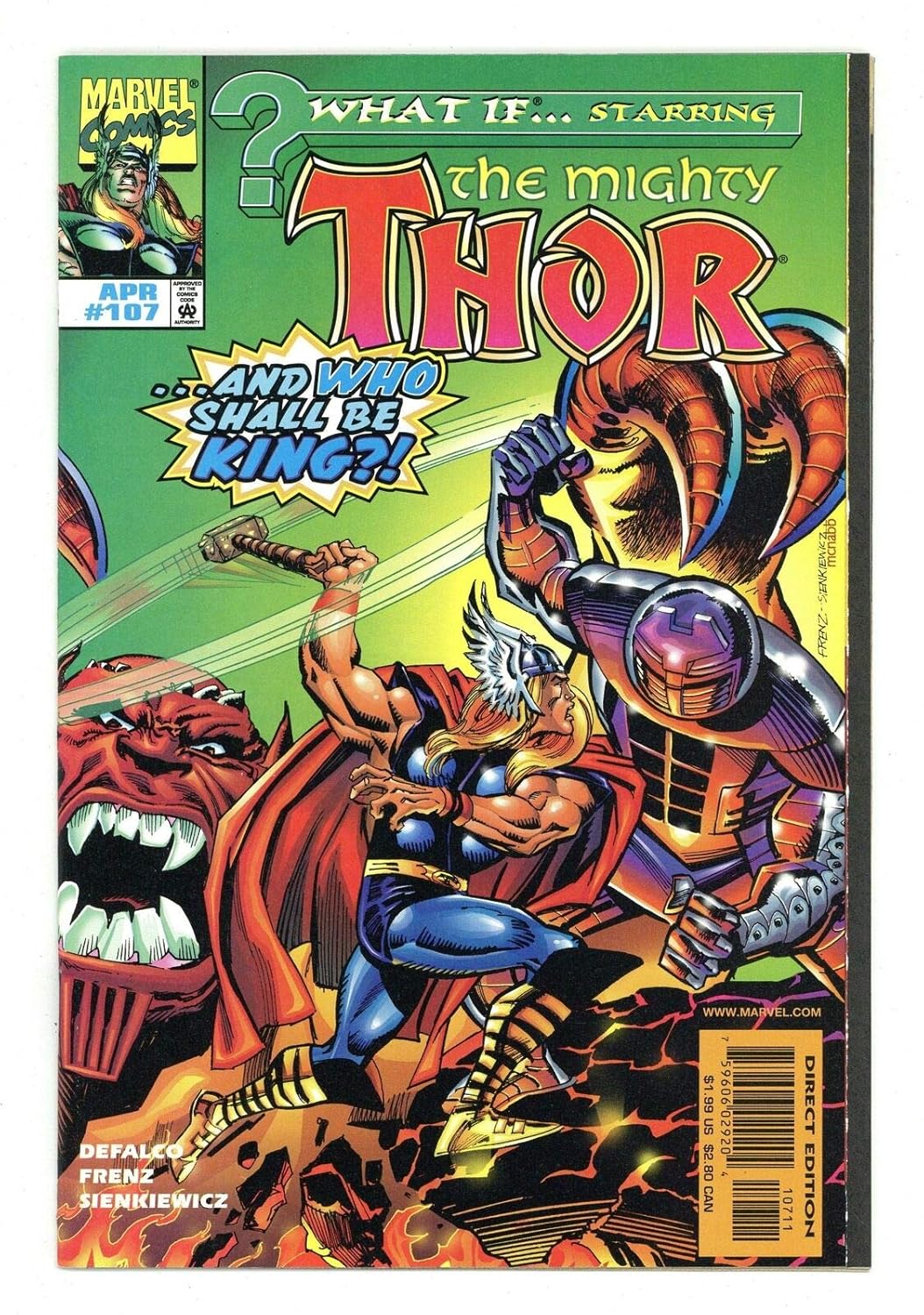 

What If ... Starring the Mighty Thor, Vol 2 #107 [Comic Book] (MARVEL COMICS)