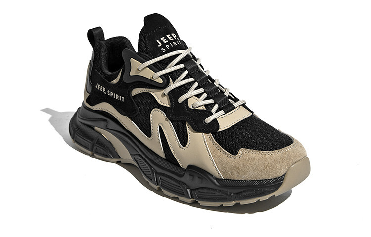 Кроссовки JEEP SPIRIT Lifestyle Shoes Men Low-top, черный — фото 4