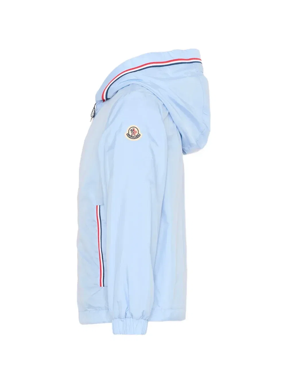 Ветровка с капюшоном Granduc Moncler Enfant, синий — фото 3