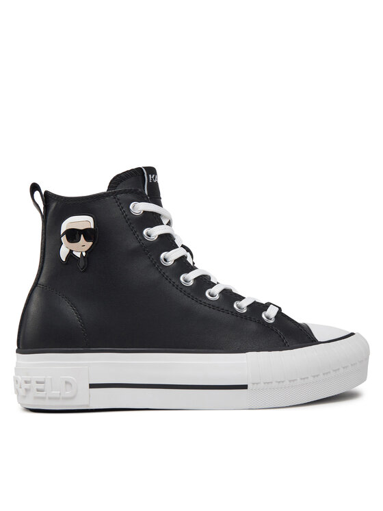 Тканевые кроссовки Kampus Max KL60445T Karl Lagerfeld, черный
